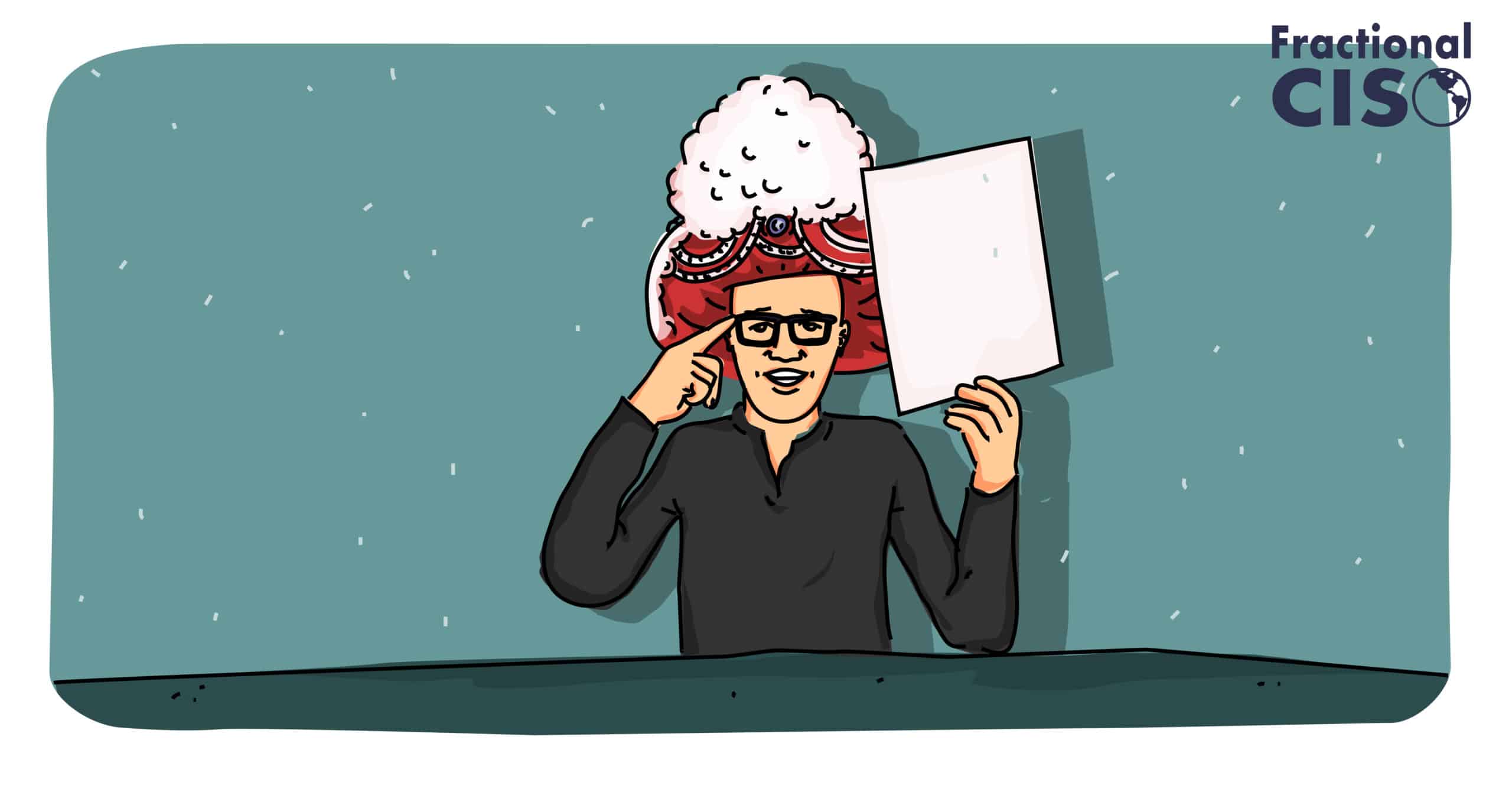 Rob as mind reading Johnny Carson.